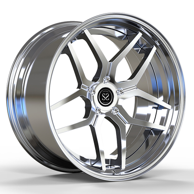 BMW M3 G80 Chrome 2 pezzi ruote forgiate 21x10.5 e 21x11.5