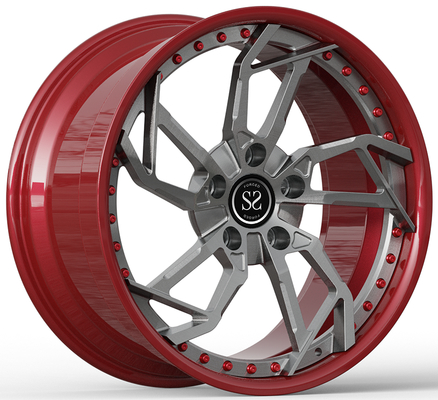 20x9.5 e 21x12 Reggiseni forgiati su misura da 2 PC per Porsche Carrera 992