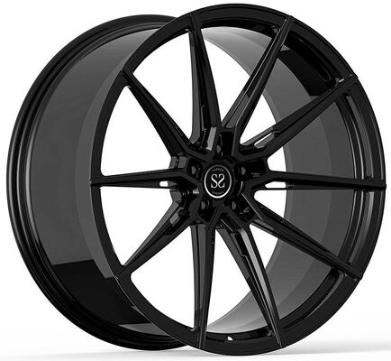 21x9.5 e 21x11 Piano Nero Custom 1-PC cerchiate forgiate con 5x130 modello di bullone per Porsche