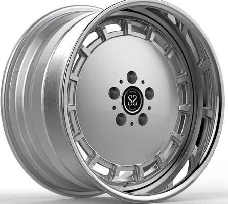 19x8.5ET38/19x9.5ET56/5x112/66.6 3-PC lucidato + cerchi in bronzo per Mercedes-Benz Classe C AMG C 63 S Br205