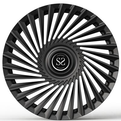 22x10.5J Cappuccio Flottante Nero Satinato Cerchi Forgiati Monopezzo per Classe G 6.3 AMG 2020