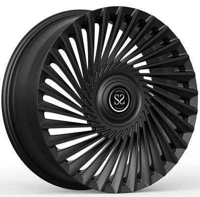22x10.5J Cappuccio Flottante Nero Satinato Cerchi Forgiati Monopezzo per Classe G 6.3 AMG 2020
