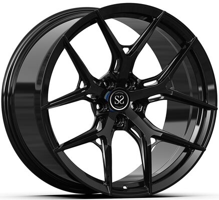 Cerchi forgiati in un pezzo stile tuning Mercedes GTS nero lucido da 18~23 pollici