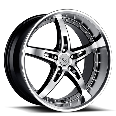 2-piece ha forgiato il labbro profondo a 22 pollici 4*4 6x139.7 delle ruote per il grande labbro di Land Cruiser Prado