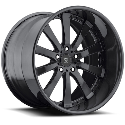 PCD 139.7mm 21inches 2-Piece ha forgiato le ruote per McLaren 650 5x112 5x120 5x114.3