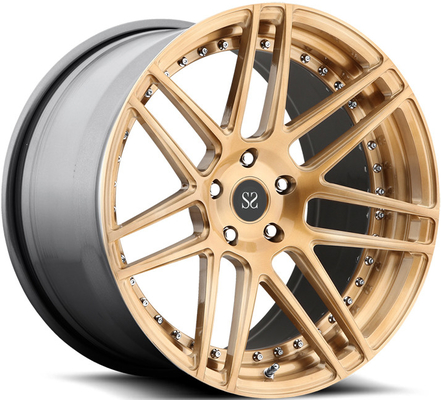 22inch vacillato classico 2-Piece ha forgiato le ruote per Auid RS6 5x112