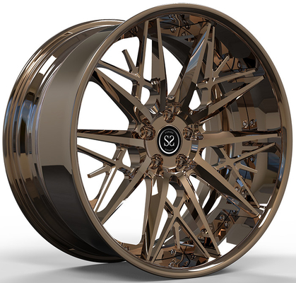 Farfugliare i 2 pezzi polacco 20 X12 ha forgiato le ruote per Audi RS6