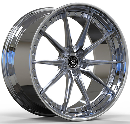 2 la lega polacca del pezzo A6061 T6 spinge 20 x 9 per Audi RS5 5x112