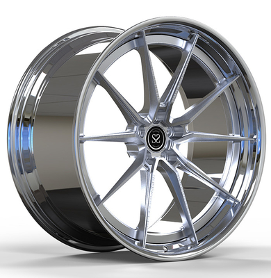 lega di alluminio forgiata in due pezzi polacca delle ruote di 20X10.5 22x12 per Audi RS5