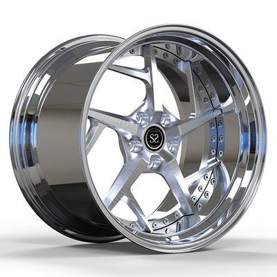 I 2 orli forgiati a 22 pollici polacchi 5x130 del pc per Porsche hanno vacillato 19 e 20 pollici