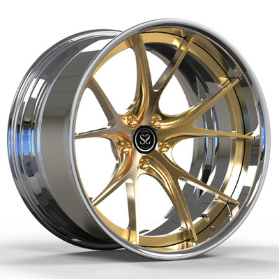 21 pollice concavi eccellenti di Audi Rs 6 ruote forgiate in due pezzi 5x112
