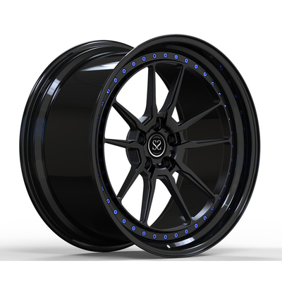 Ruote forgiate a 19 pollici su ordinazione di 5x112 5x120 5x130 per Mercedes Benz S63 Audi Rs 6 orli dell'automobile del Bmw M6