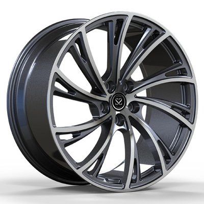 1 pezzo 21x10 ha forgiato la ruota di fronte lavorata del metallo di pistola della lega di alluminio 5x120 per gli orli dell'automobile di Organo permanente per la salute e sicurezza di Range Rover