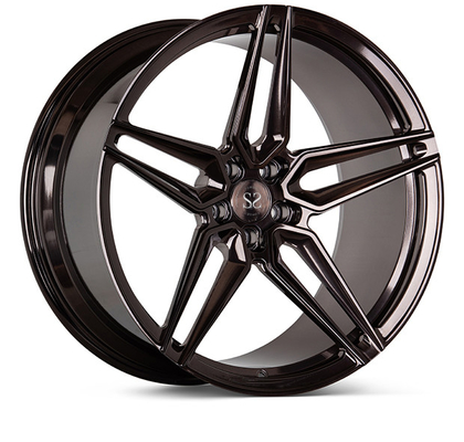 1 pezzo di 5x112 5x120 5x130 ha forgiato le ruote a 22 pollici