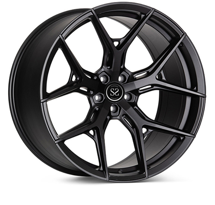Lega forgiata PC a 22 pollici su ordinazione Rim Gloss Black Monoblock di Cadillac GTS 1