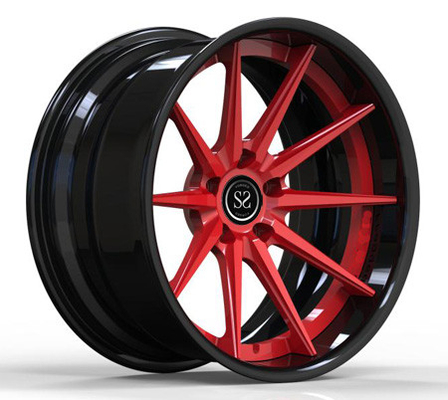 Lega vacillata a 19 pollici 370z di Matte Black Forged Rims 19x8.5 19x9.5 del barilotto
