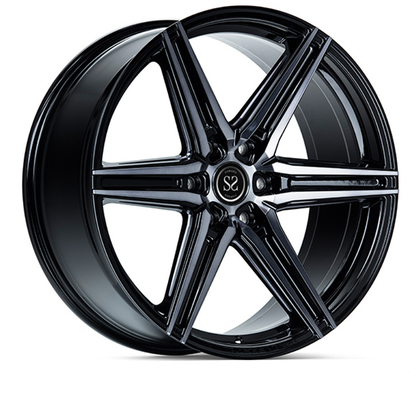 Il raggio 6 1 pezzo forgiato borda 5x112 a 2021 pollici per il nero del raso di Audi R8 lavorato