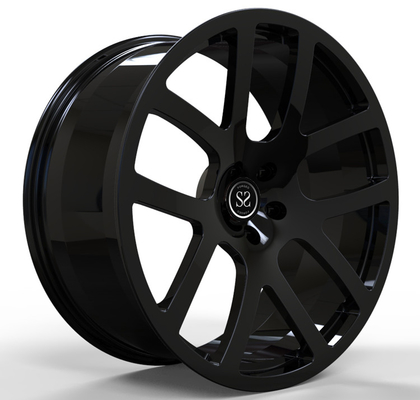 Il pezzo Monoblock del nero 1 di lucentezza ha forgiato le ruote che l'automobile borda 22inch 22x10 per Durango